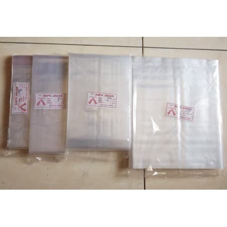 Plastik Bening PP Roll Tebal 0.8 Mic Lebar 13 cm