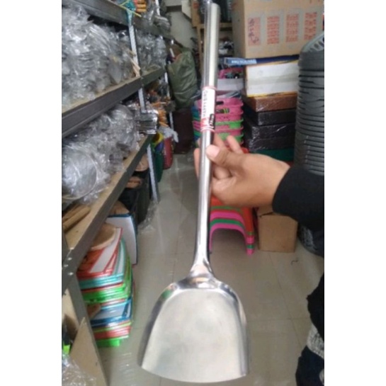 SEPATULA JUMBO/ SUTIL STAINLESS BESAR/ KODEK BESI TEBAL