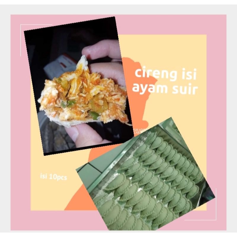 

cireng isi ayam suwir