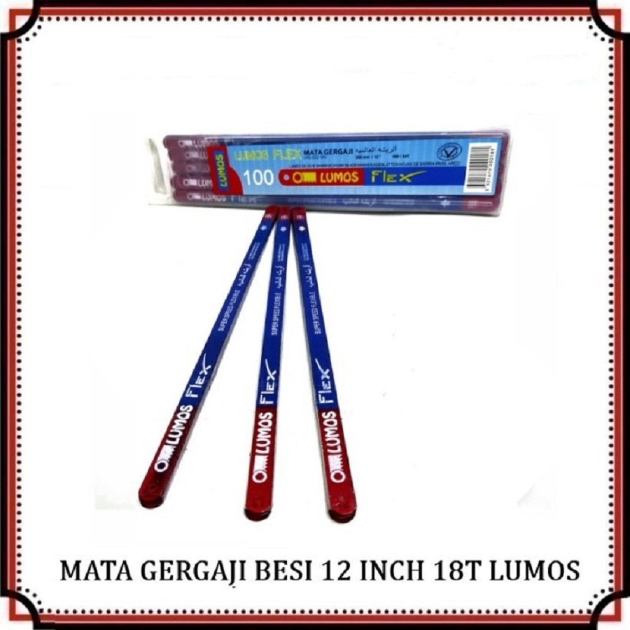 Mata Gergaji Lumos Flex 18T Mata Potong Besi Flexible 12 inch 30 cm