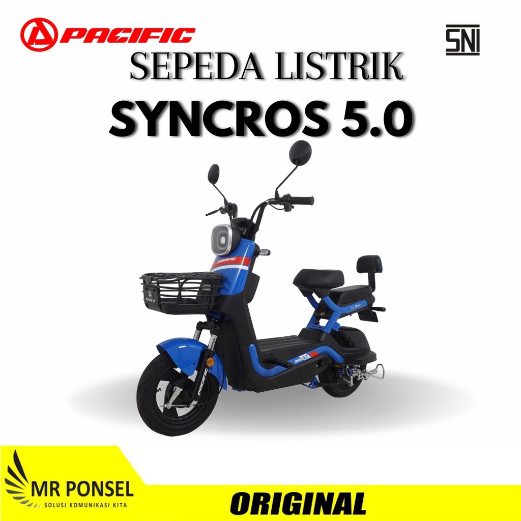 Sepeda Listrik SYNCROS 5.0 By Pacific