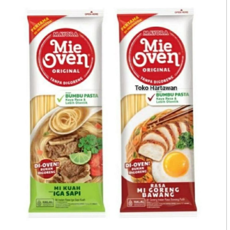 

Mie Oven Mayora / Mie Instan oven