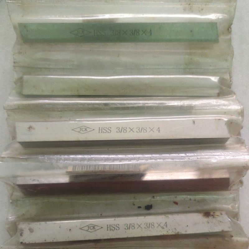 pahat hss kotak JCK 3/8" x 3/8" x 4" ( 9.5mm x 9.5mm x 100mm) pahat bubut hss kotak