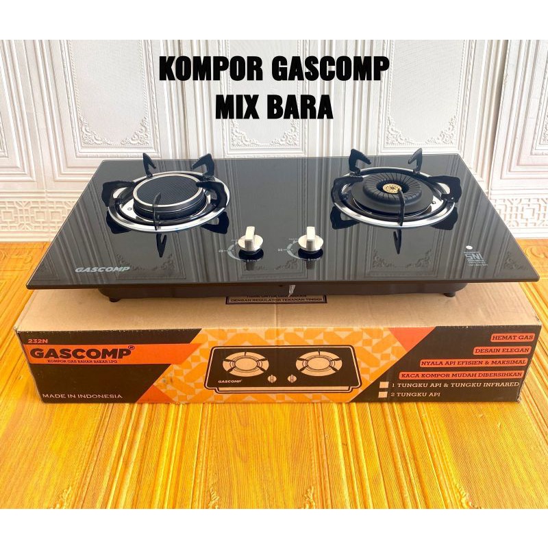 Kompor gas gascomp mix bara