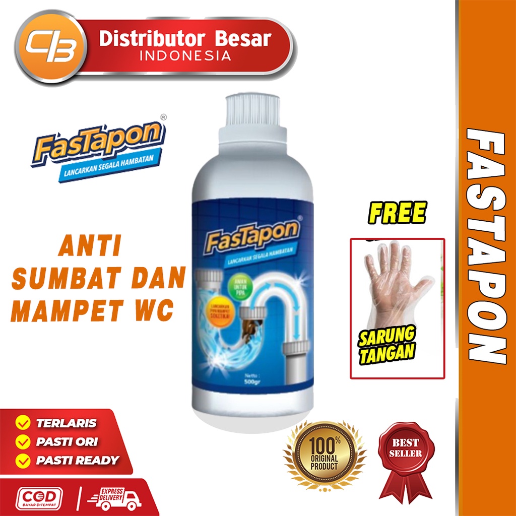 [ DBI ] AMPUH !! FasTapon Anti Sumbat Wc Saluran Air Wastafel Toilet Closet Mampet Buntu