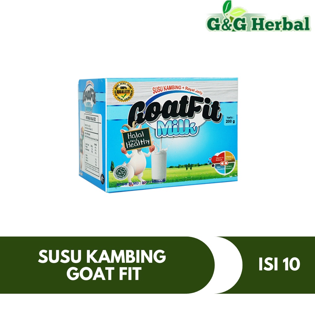 

Susu Kambing Goatfit Sachet Vanila