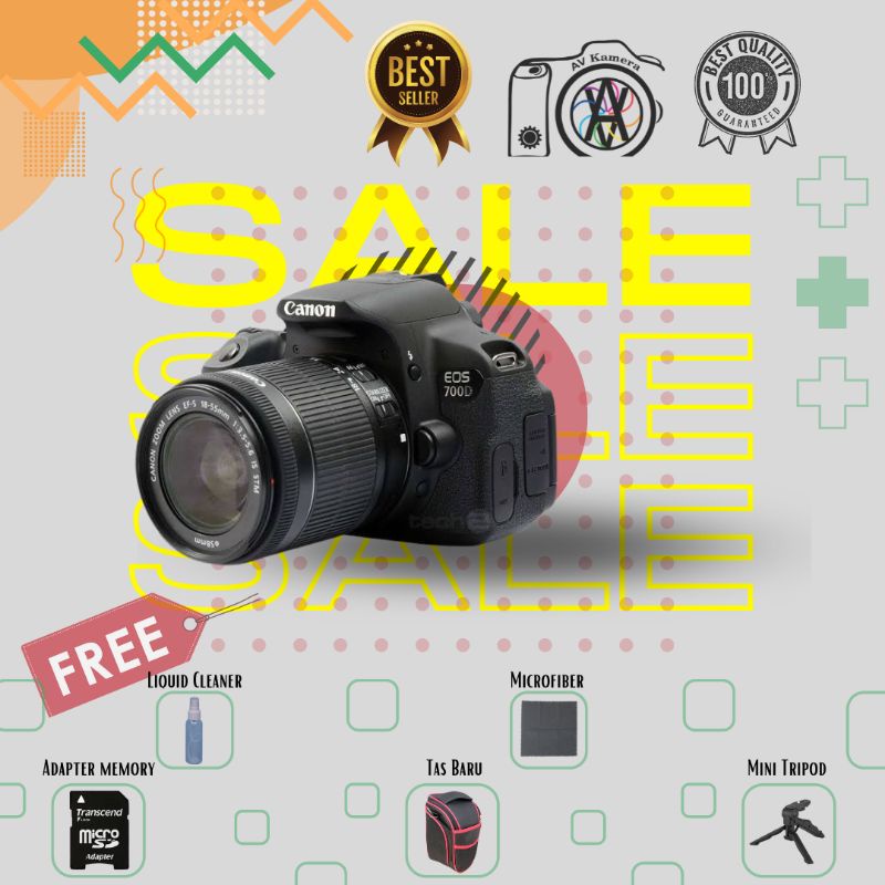 Kamera DSLR Canon eos 700D