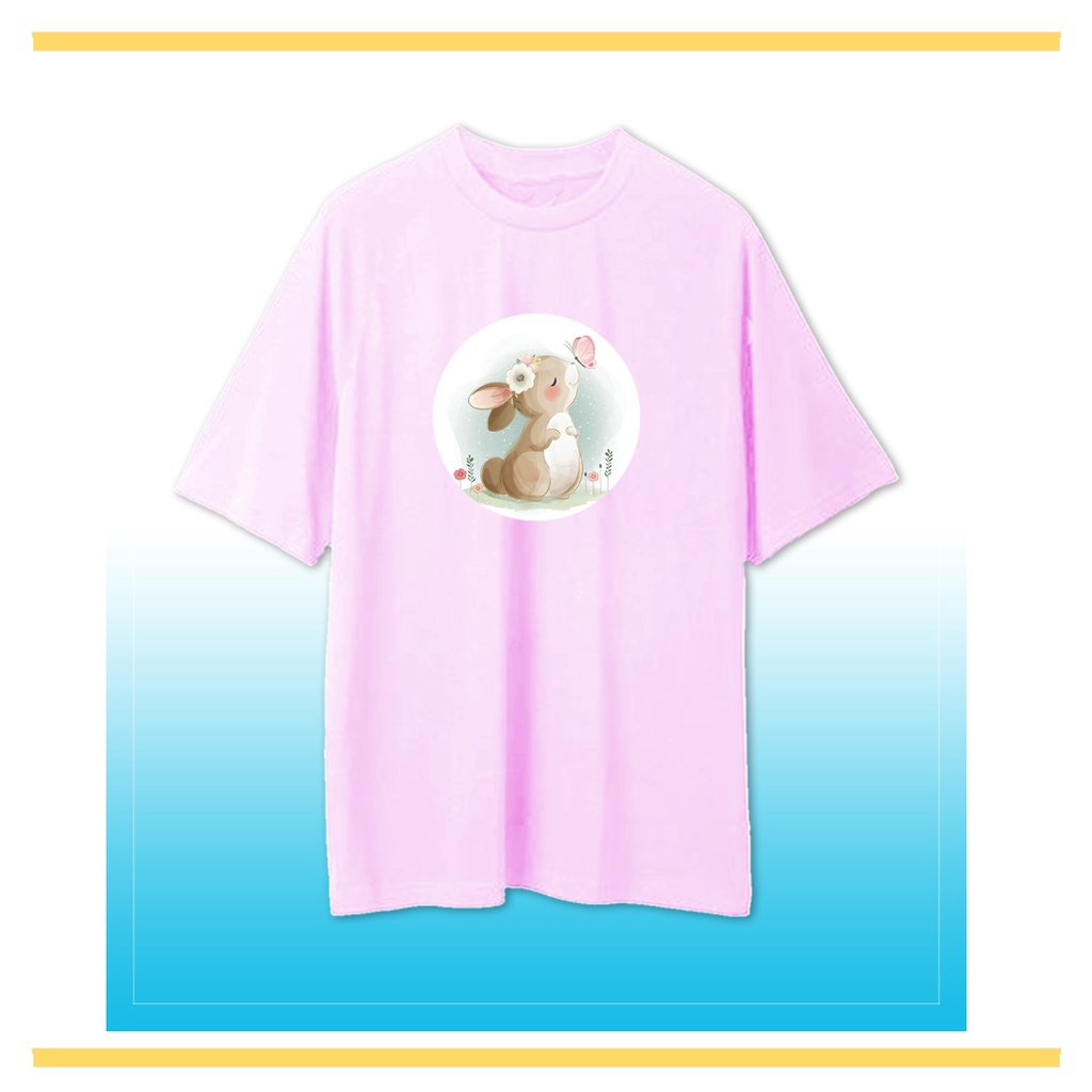 KAOS BUNNY CUTE/KAOS KELINCI IMUT