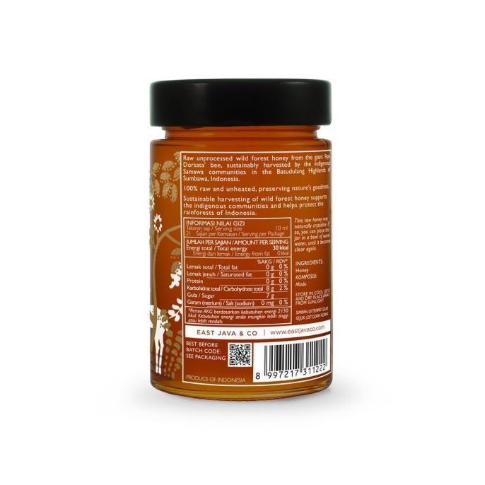 

East Java & Co Sumbawa Raw Forest Honey - 250G (Madu Sumbawa) Magnabunbul
