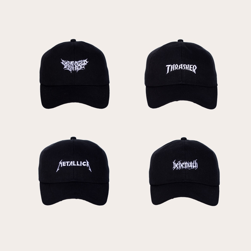 BASEBALL POLO CAPS BORDIR LOGO BAND METAL