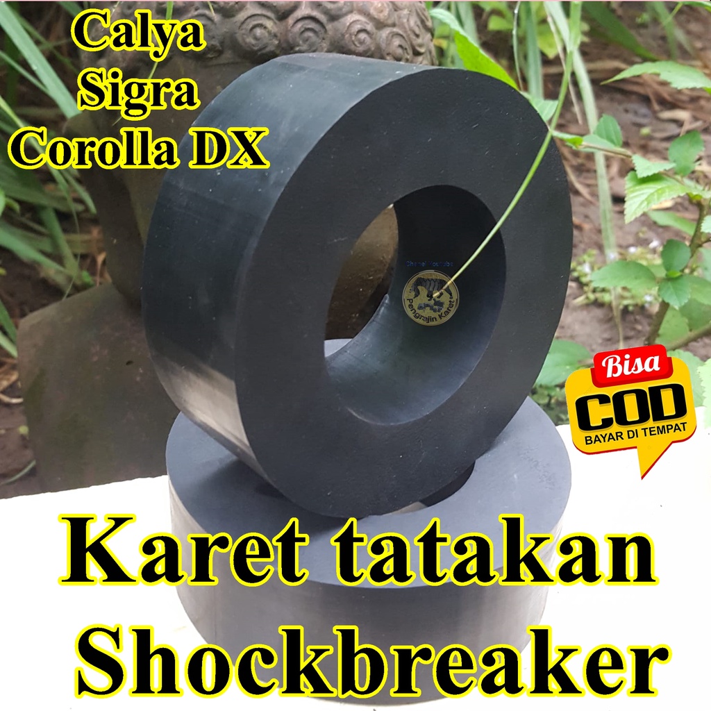 KARET PER KEONG SUPPORT SOCBREAKER SPACER BANTALAN PER CALYA - SIGRA - COROLLA DX -Honda Genio _ Inn