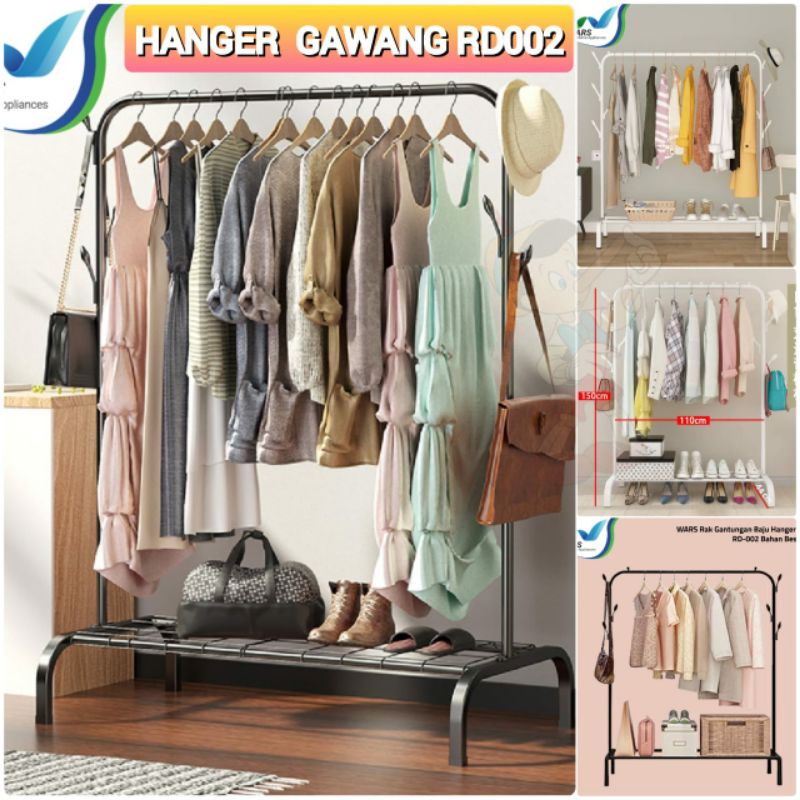 HANGER GAWANG BESI / HANGER GANTUNG BAJU