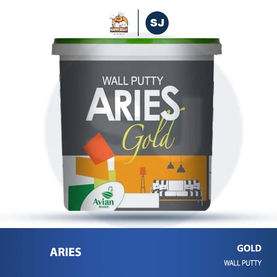 PLAMIR Tembok Aries Gold Plamur Wall Filler Putty 25 KG