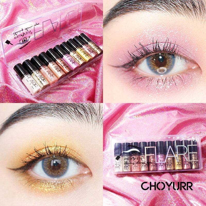 【COD】Eyeshadow Glitter Liquid Mini / Eyeliner Glamour Sparkling / Eyeshadow Smooth Waterproof &amp; Long Lasting Korea Import-CH