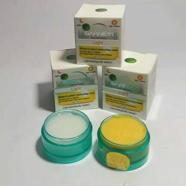 6 PCS - CREAM GARNIER SUSUN SIANG MALAM - CREAM GARNIER PEMUTIH WAJAH