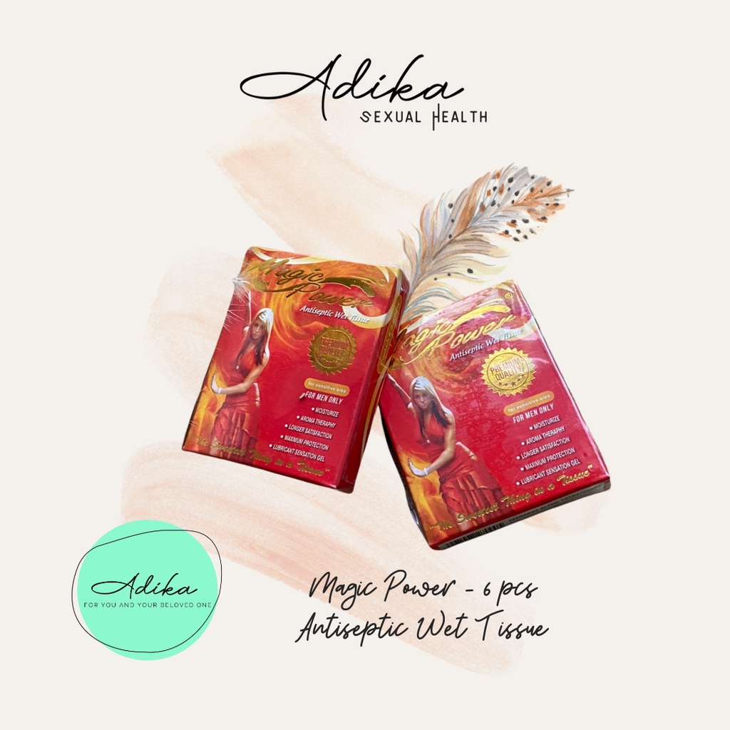 Magic Power Antiseptic Wet Tissue (Tissue Magic Red)