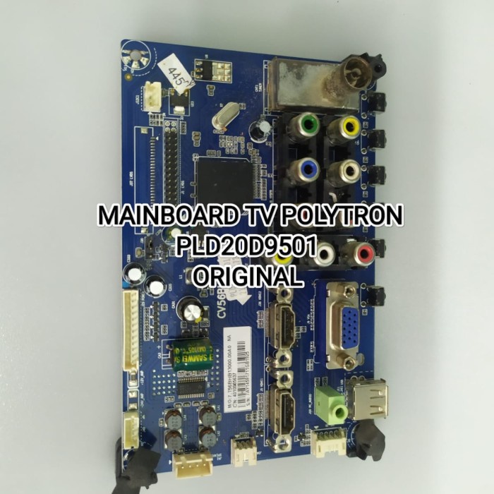 POLYTRON PLD20D9501 MAINBOARD TELEVISI