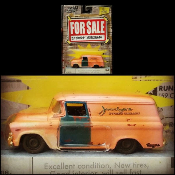 Diecast Chevy 57 Jada Jual Suburban Rustic toys By Limited