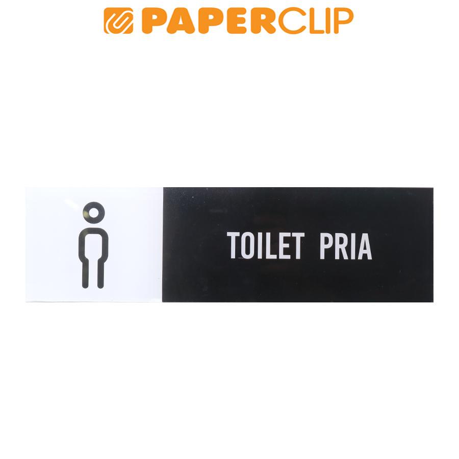 

SIGN LABEL ACRYLIC RECTANGLE PRIA