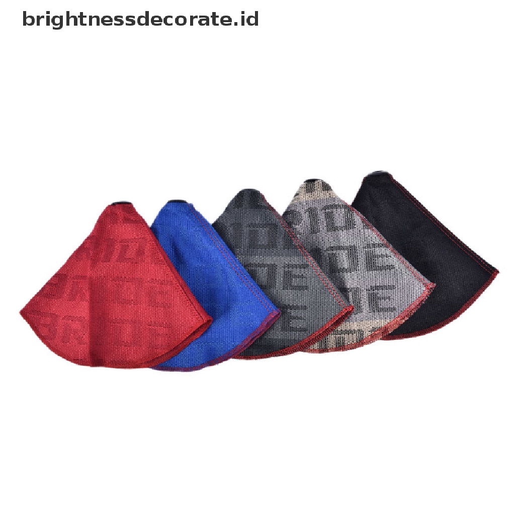 [Birth] Bride Racing Hyper Kain Shift Knob Shifter Boot Cover MT/AT Jahitan Untuk Honda [ID]