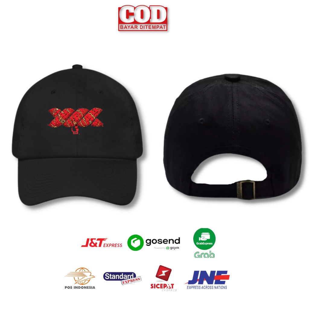 Topi Baseball Cap Pria Wanita Dewasa Distro Wadezig Terbaru Tali Ring Besi