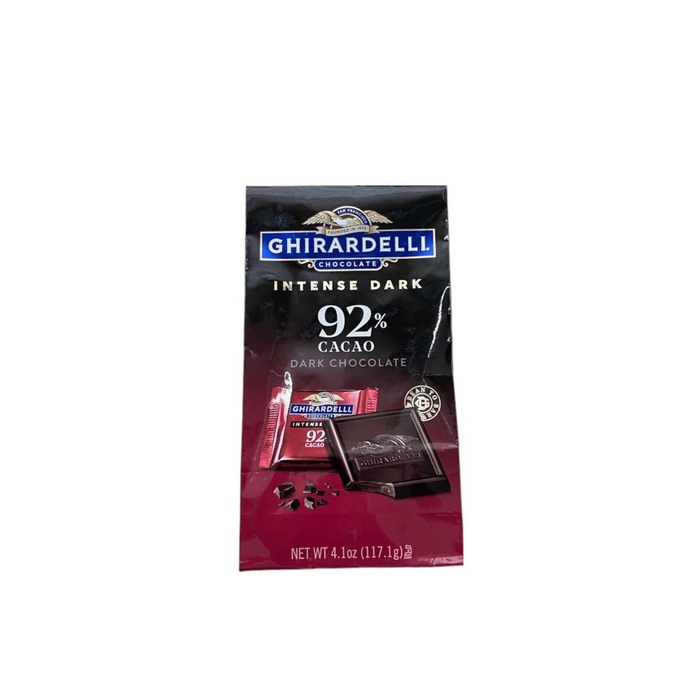 

GHIRARDELLI DARK CHOCOLATE BAR INTENSE DARK 92% [90GR]