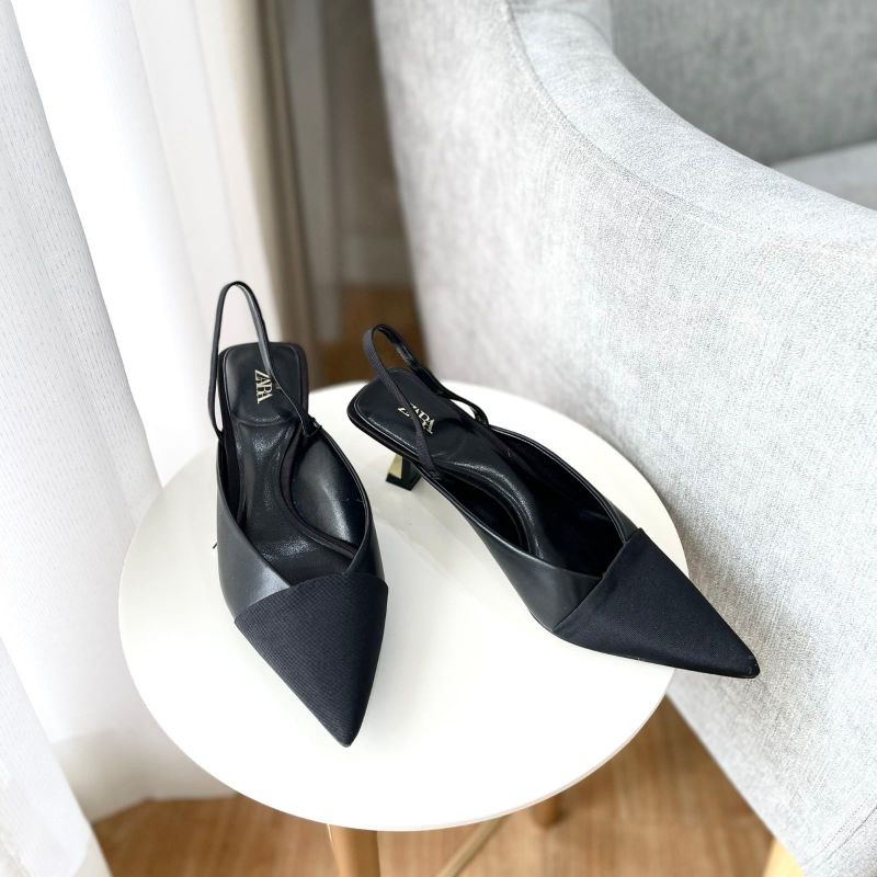 PROMO SALE Sepatu Zara heels 5 cm hitam black