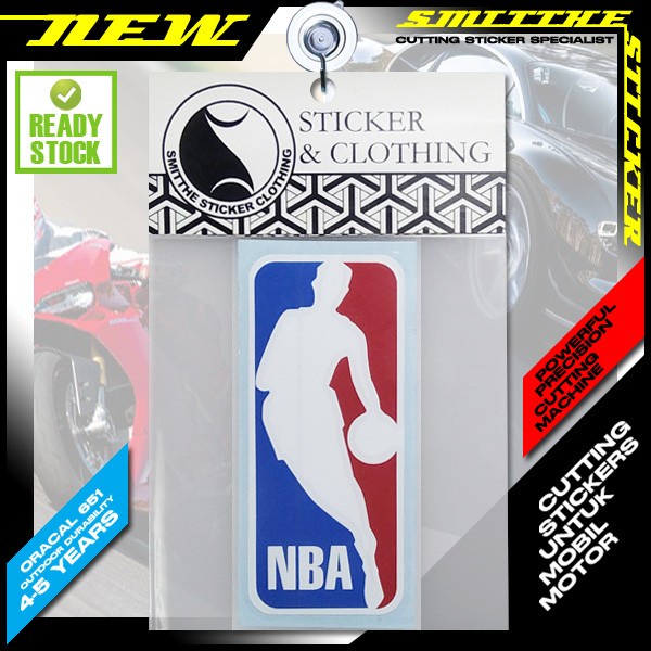 

TERLARIS | Stiker NBA Logo 3W Cutting Sticker aksesoris untuk Mobil Motor