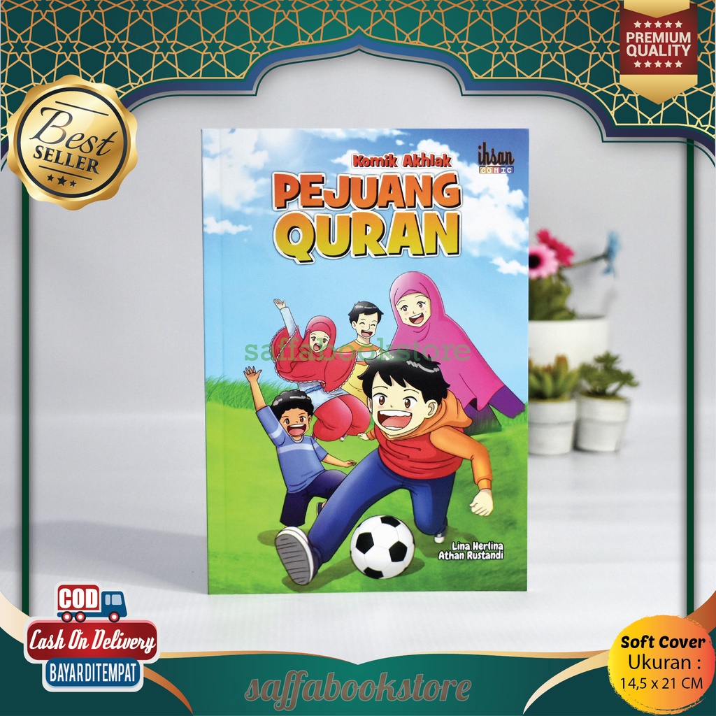 Buku Komik Anak Islami Buku Anak Komik Akhlak Pejuang Quran Penerbit Ihsan Media Kids Seri Tauhid Ce
