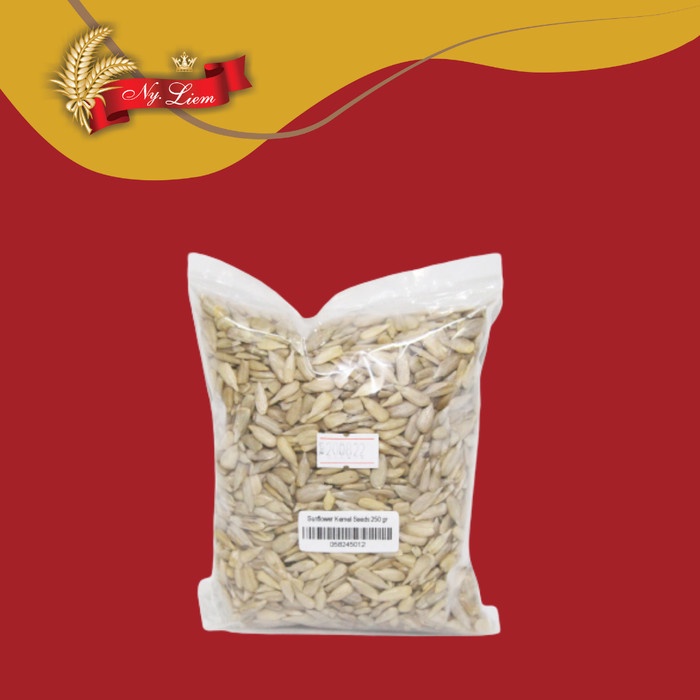 Sunflower Kernel Seed / Biji Bunga Matahari Tanpa Kulit 250 gram