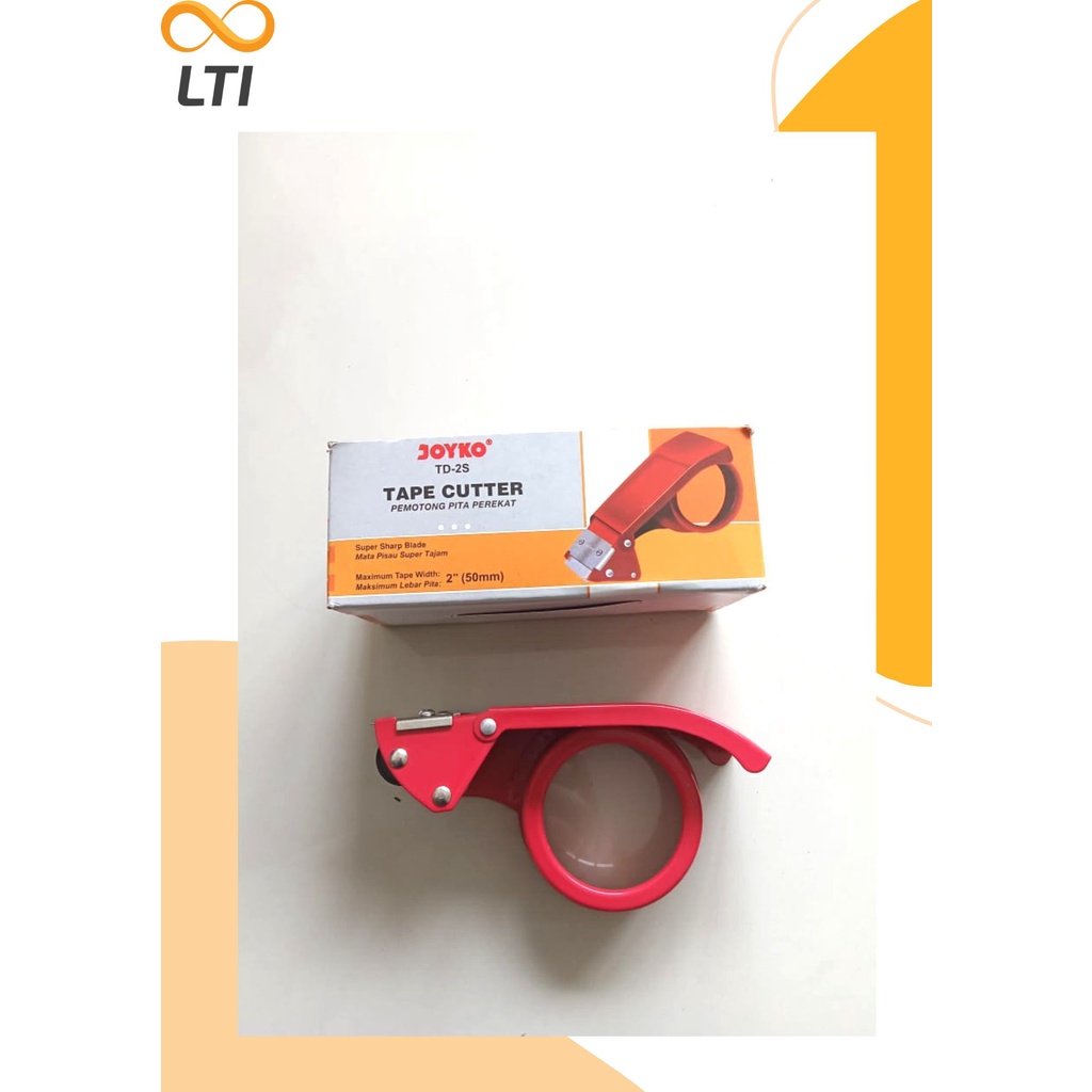

Tape Dispenser Lakban JOYKO Besi TD2S - HEMAT