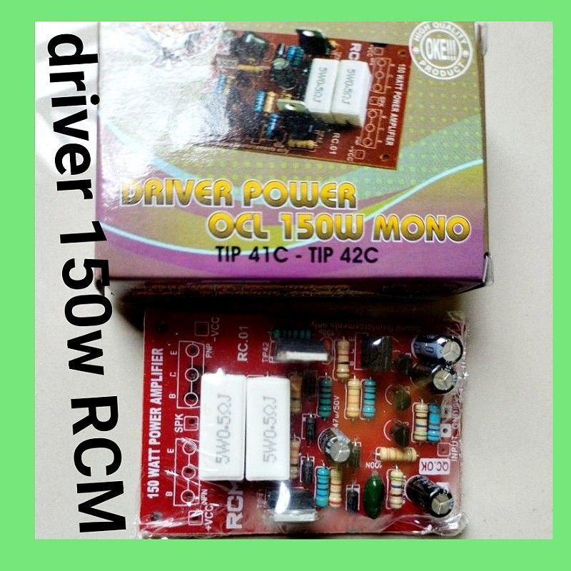 kit Driver 150 Watt mono recom baru