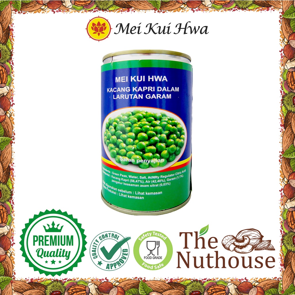 Mei Kui Hwa - Green Peas / Kacang Polong / Kapri / Arcis 425gr