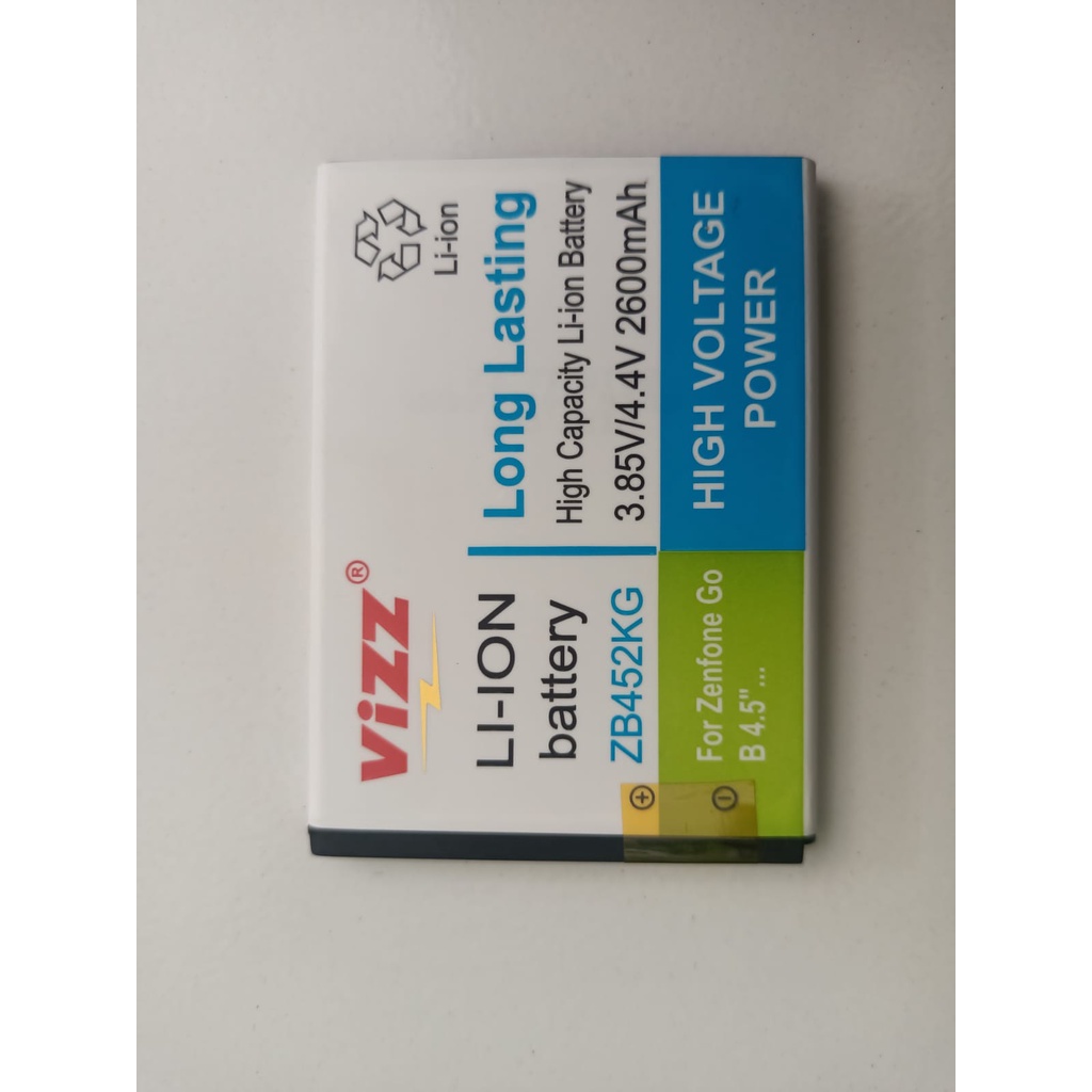 Baterai Batre Vizz Asus Zenfone Go B 4,5inci ZB452KG X014D Original Vizz