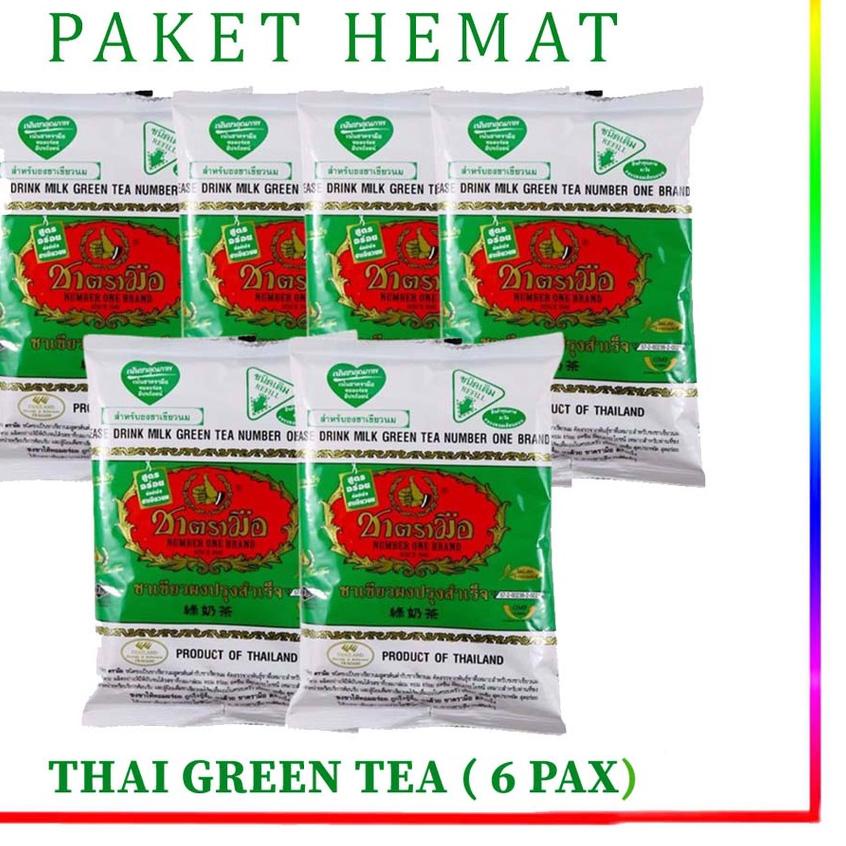 

Terbaru | HJ6 | RGM PAKET HEMAT THAI GREENTEA 200gr x 6bungkus