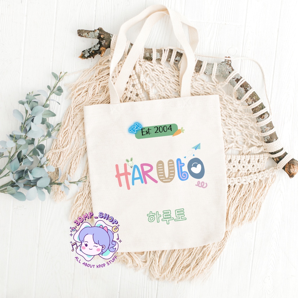 Totebag Treasure Kpop Haruto Junkyu Asahi