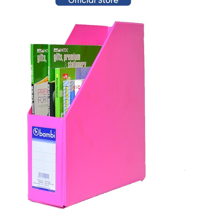 

HOT Product Bambi Box Magazine File 1013 Fluoro Pink grosir