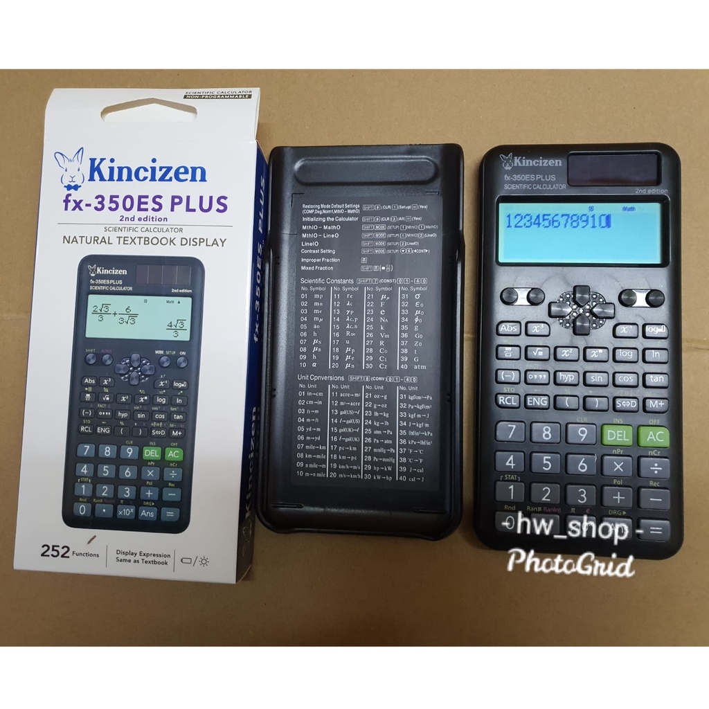 

Kalkulator Scientific KINCIZEN FX 350 ES Plus Original