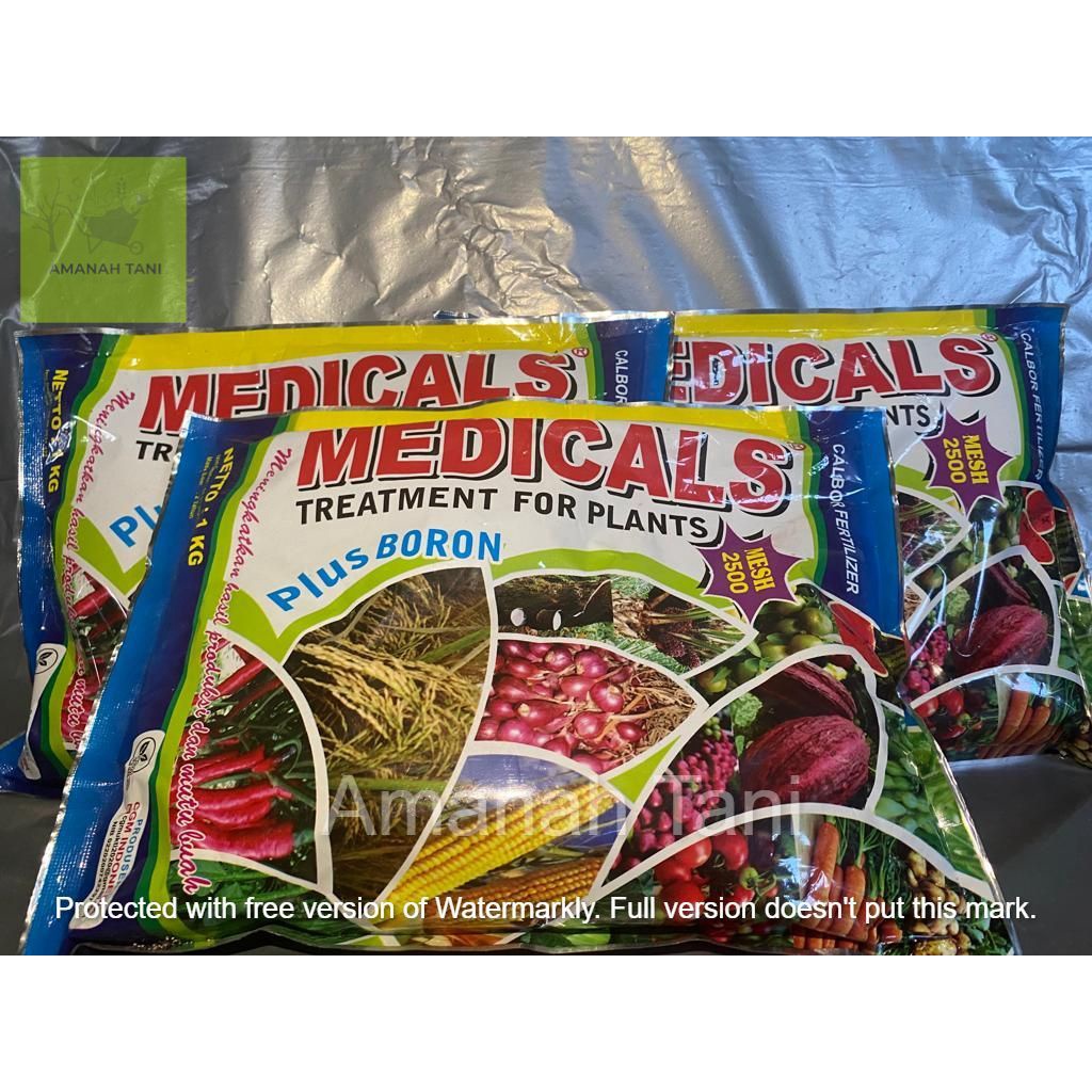 Calsium Medicals 1kg - Pupuk dengan kalsium dan Boron untuk Memperbaiki Hasil Panen Tanaman