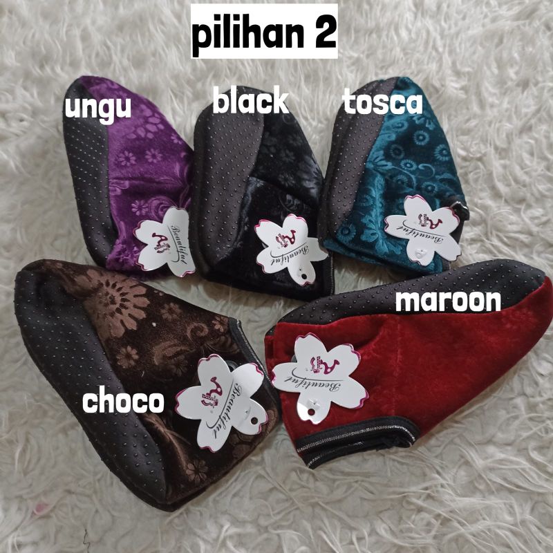 kaos kaki thawaf - kaos kaki haji &amp; umroh  anti slip bahan embose