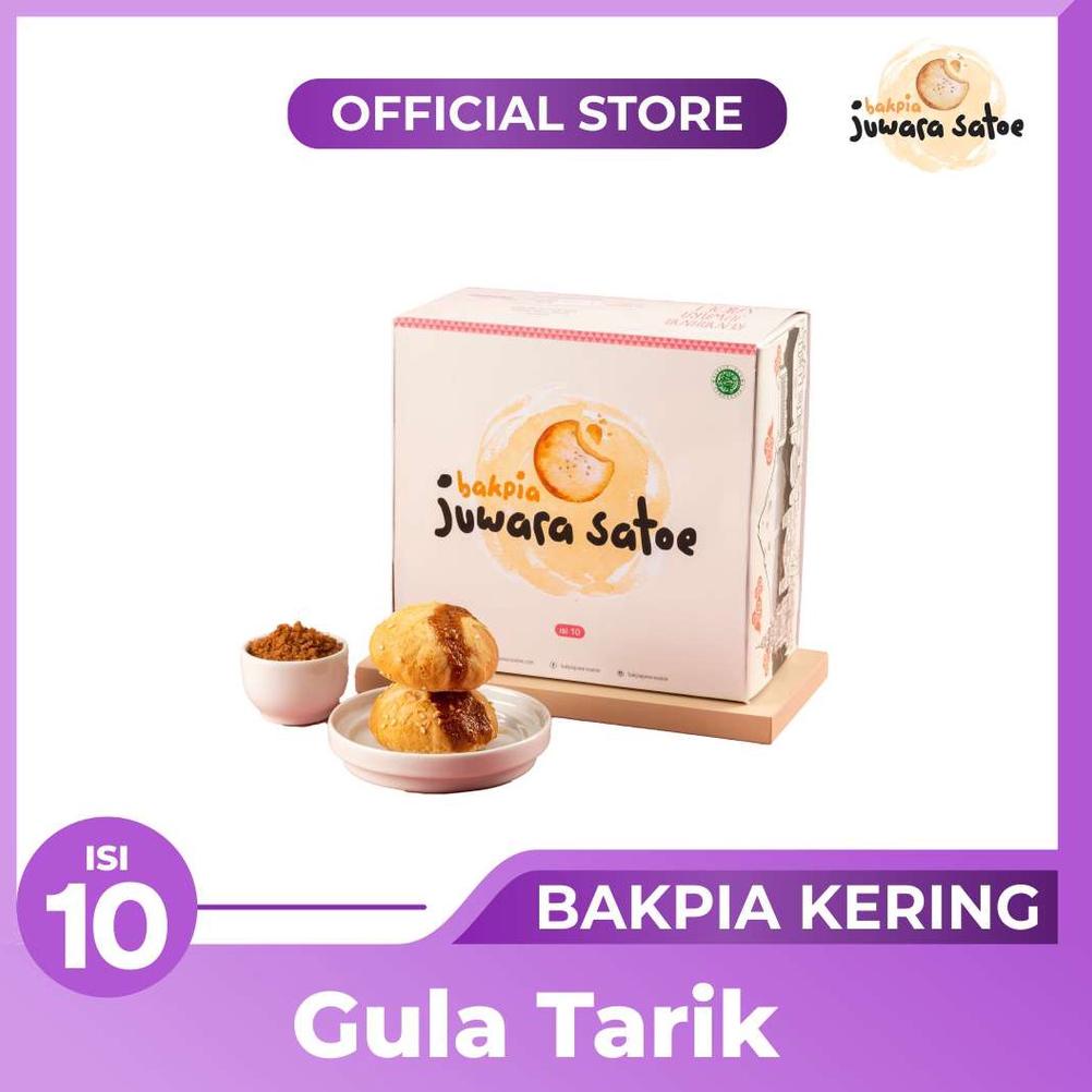 

Termurah BAKPIA GULA TARIK - BAKPIA JUWARA SATOE OLEH - OLEH KHAS JOGJA