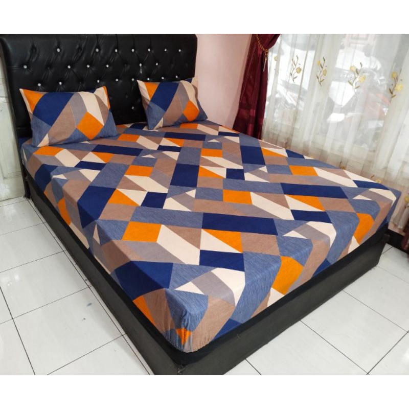 SPREI 160X200 SEPRAI HOMEMADE AESTHETIC KARAKTER Free 2Sarban + 2Sargul KATUN ADEM TIDAK LUNTUR TIDUR NYENYAK
