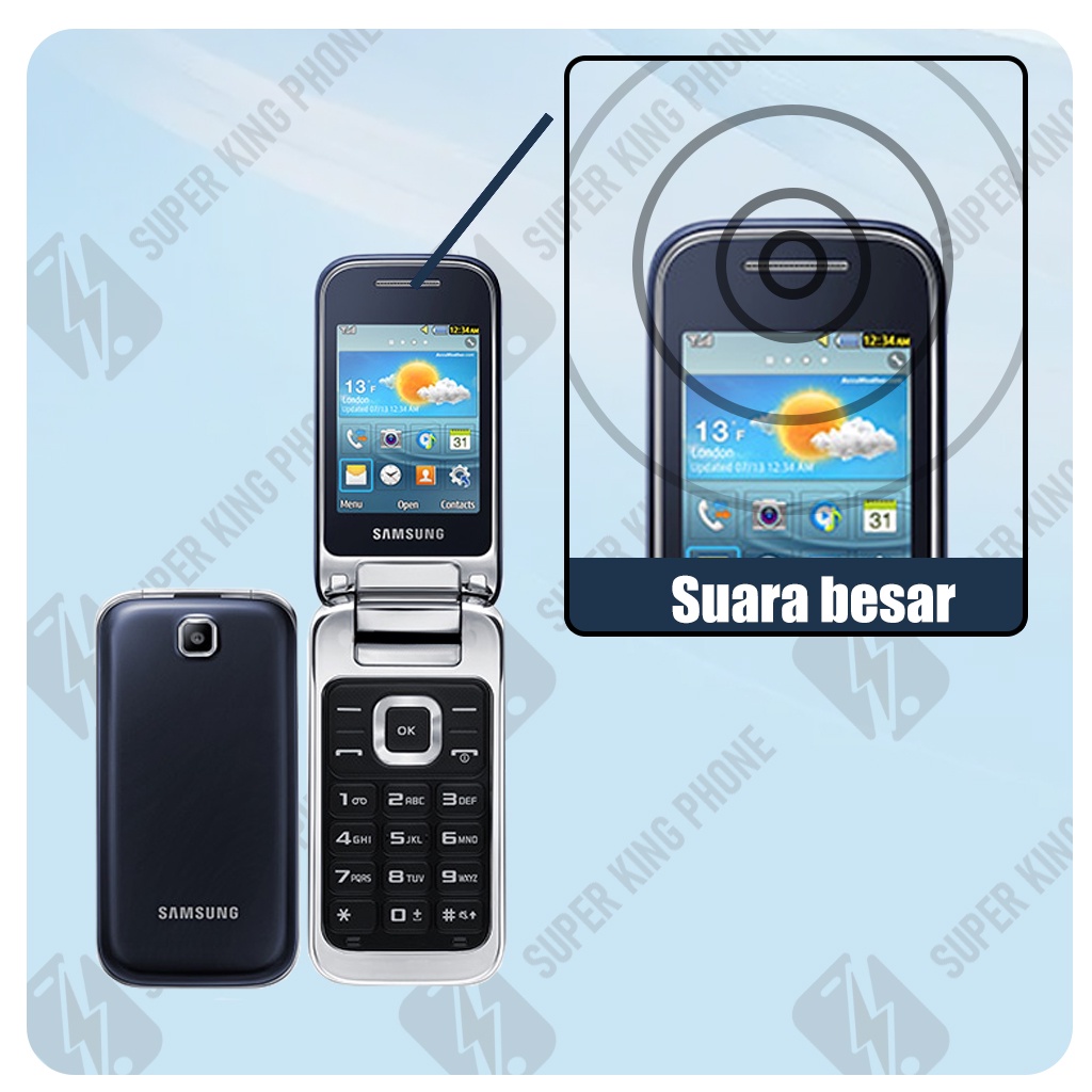 HP Samsung gt 3592 Ponsel Murah Samsung Folding Dual SIM Camera