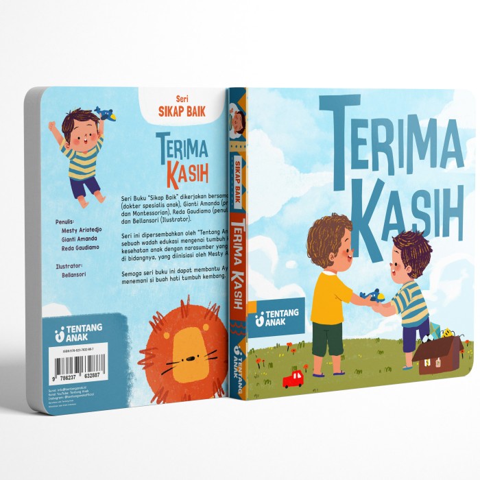 

Terlaris ✨ -Tentang Anak - Terima Kasih - buku cerita anak gambar boardbook board- 2.1.23