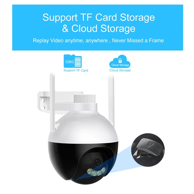 PTZ WIFI smart camera 1080P-2MP - H1 [V380PRO] KAMERA CCTV HP