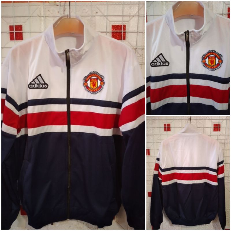 JAKET MANCHESTER UNITED | RED DEVILS | JAKET BOLA | JAKET ANTEM | JAKET TRACKTOP | JAKET LIGA INGGRI