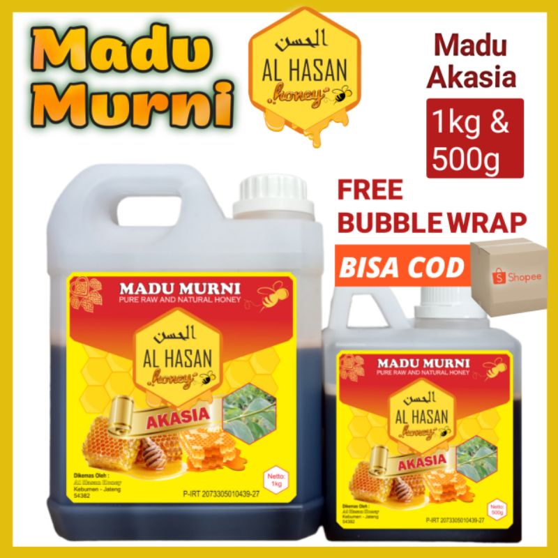 

[MuRaH!]Madu Murni Akasia Riau 1kg & 500gr