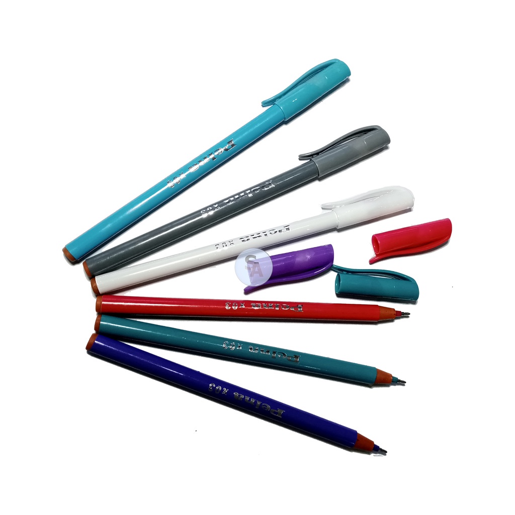 

PELNA - Pulpen x03 Hitam - Body Color - Lusin