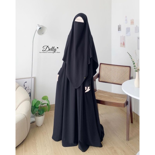 Almeena Dress MINA + FK Nayla MINA By Delly Collection