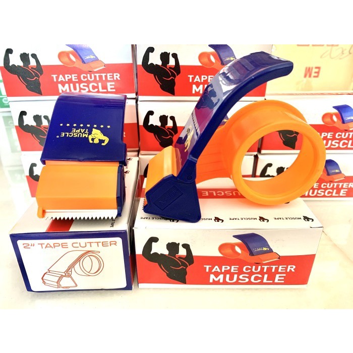 

DISPENSER TAPE / PEMOTONG LAKBAN / TAPE CUTTER 2" PLASTIK TAJAM